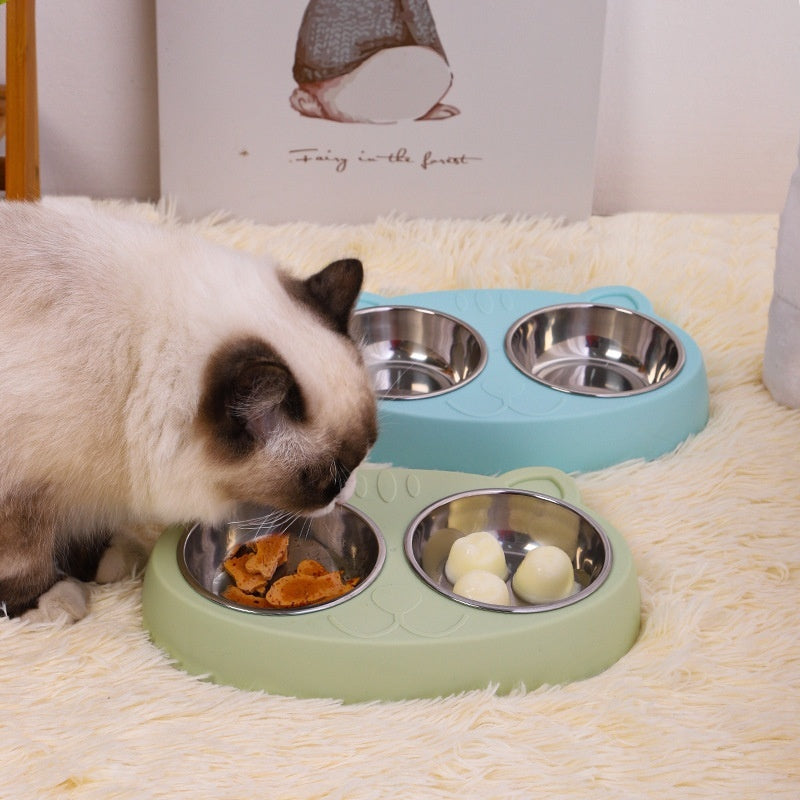 Pet Feeding And Drinking Bowl Rice Basin