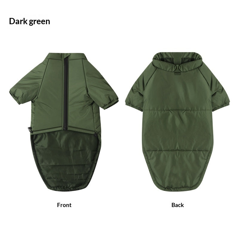 Pet Cotton Two Leg Jacket Apparel