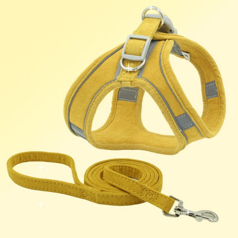 Pet Vest Type Chest Harness With Leash