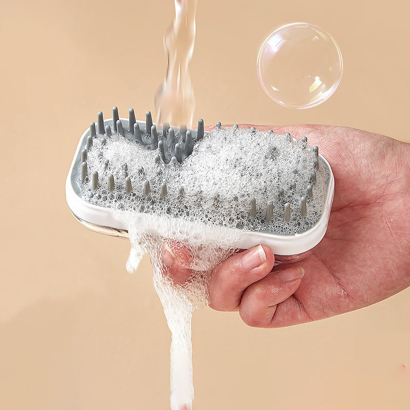 Pet Silicone Bath Massage Foam Cleaning Brush Tool