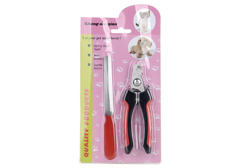 Pet LED Nail Clipper Grooming Scissors Tool