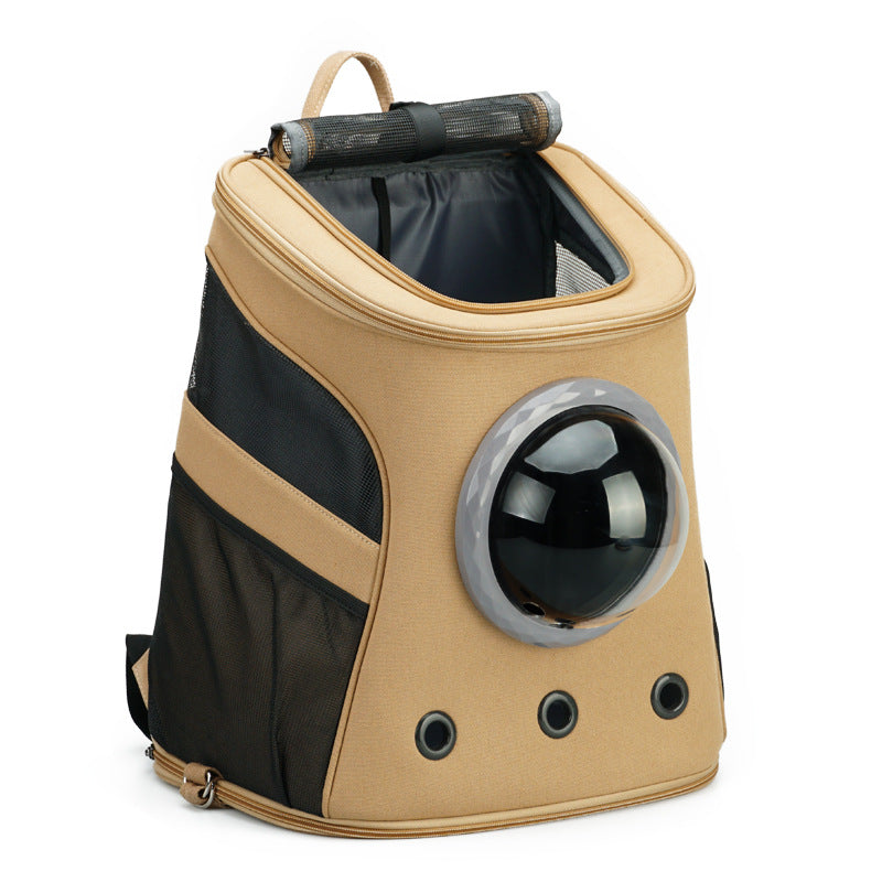 Portable Pet Backpack Carrier For Medium Size Pets