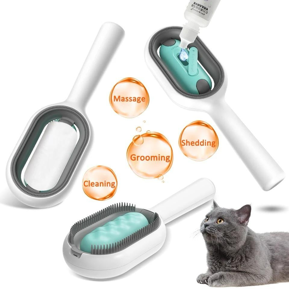 Pet Dematting Floating Hair Removal Grooming Brush