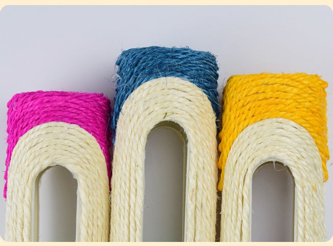 Pet Sisal Drum Interactive Scratching Play Toy