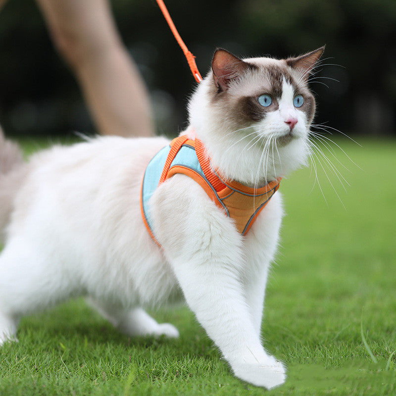 Reflective Anti Escape Pet Harness Leash