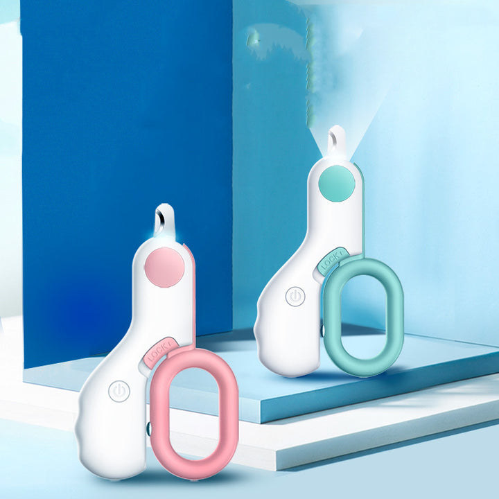 Pet LED Mini Nail Trimmer Grooming Tool