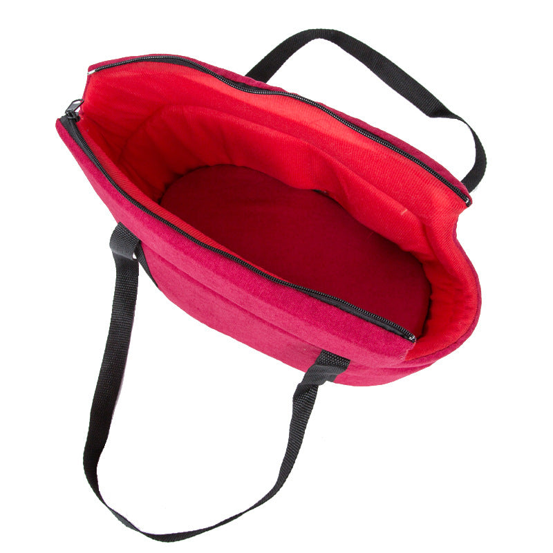 Portable Mesh Breathable Pet Carrier Foldable Travel Bag