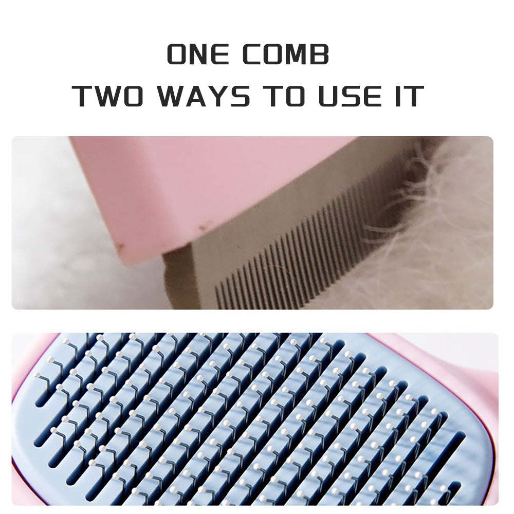 Pet Deshedding Dematting Hair Grooming Brush