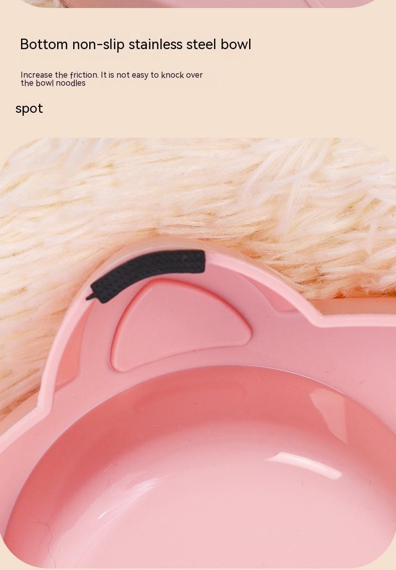 Pet Feeding And Drinking Bowl Rice Basin