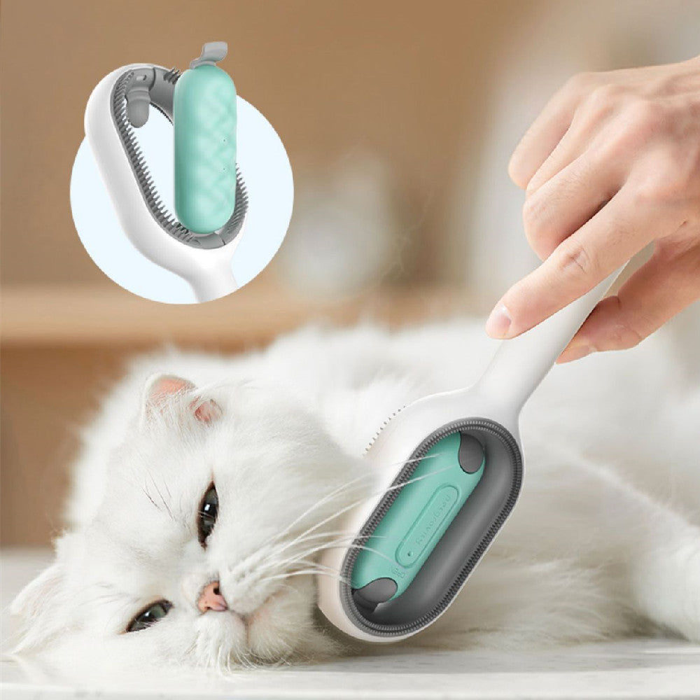 Pet Dematting Floating Hair Removal Grooming Brush